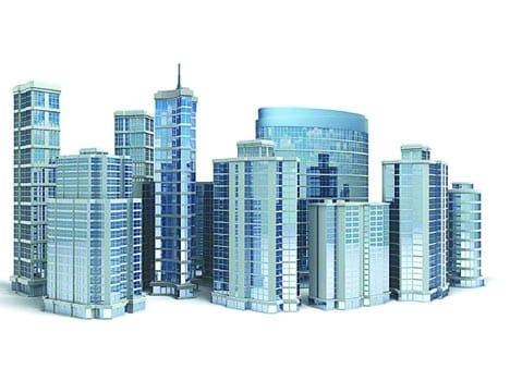Increasing the height of the city's nine buildings